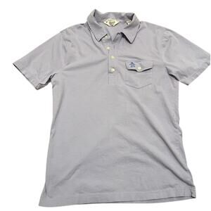 Original Penguin Men's Short Sleeve heritage slim fit Purple T-Shirt M A00